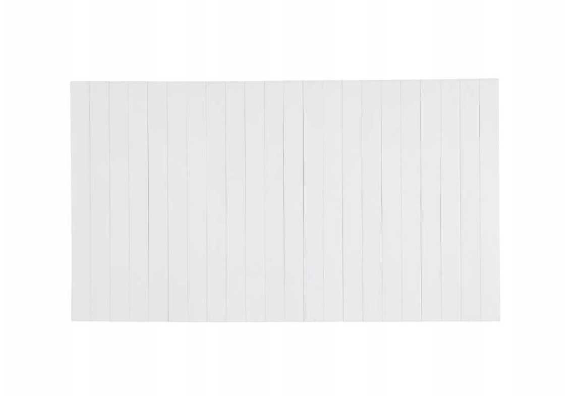 Podstawka na podłokietnik fotela FLEXIBLE biała drewniana 44x24 cm