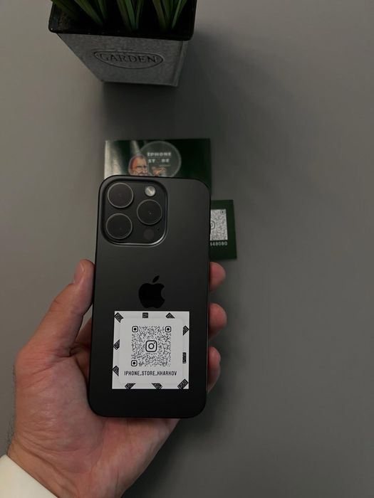 iPhone 15 Pro,256GB,Black!!!Neverlock!Магазин!Гарантия!