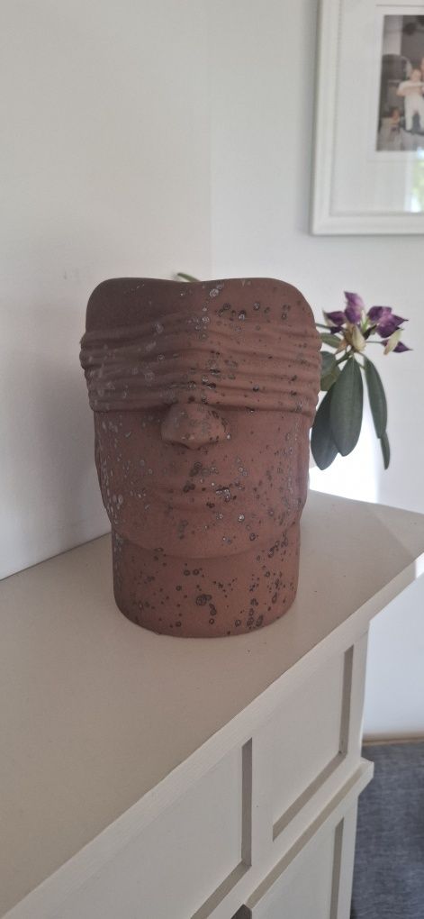 Osłonka ceramiczna Temida rdzawa imitującą stal corten