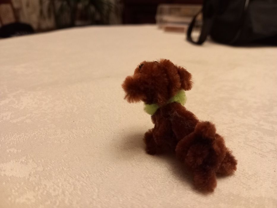Figurka piesek ręcznie robiony