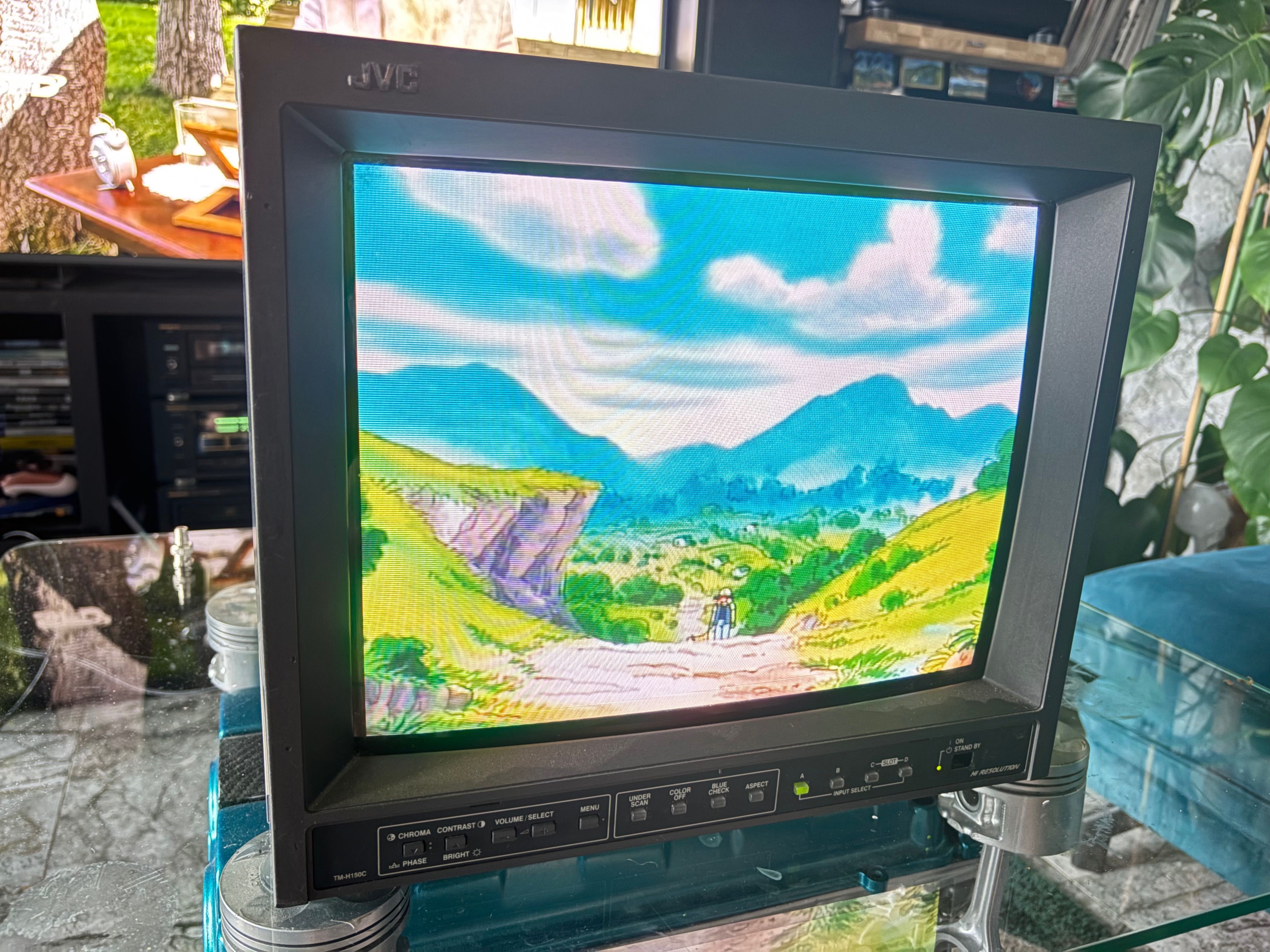 Monitor kineskopowy JVC TM-H150CG PVM BVM