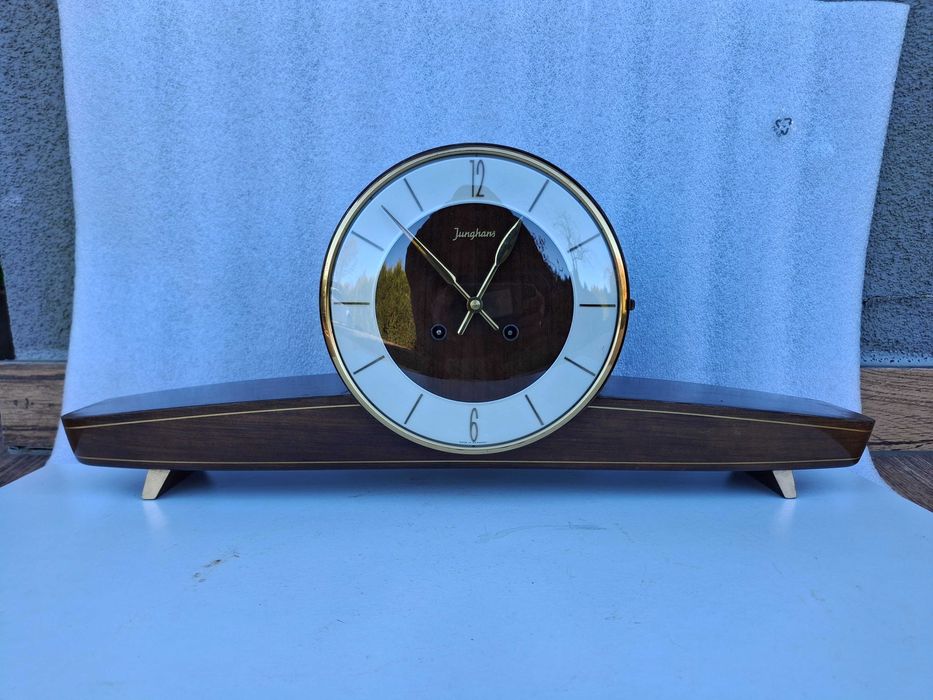 Zegar kominkowy Junghans vintage