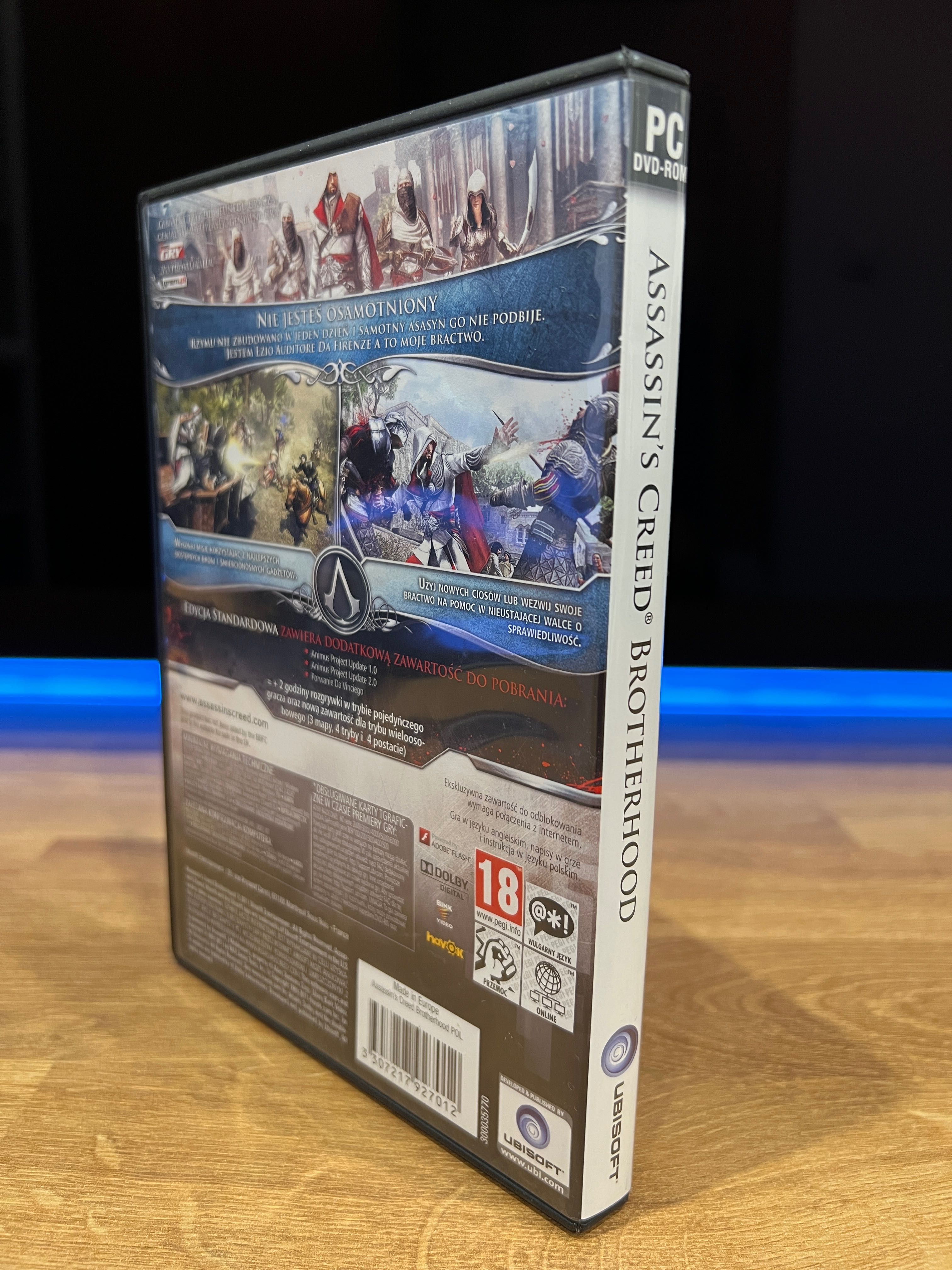 Assassin’s Creed Brotherhood (PC PL 2011) kompletne premierowe wydanie