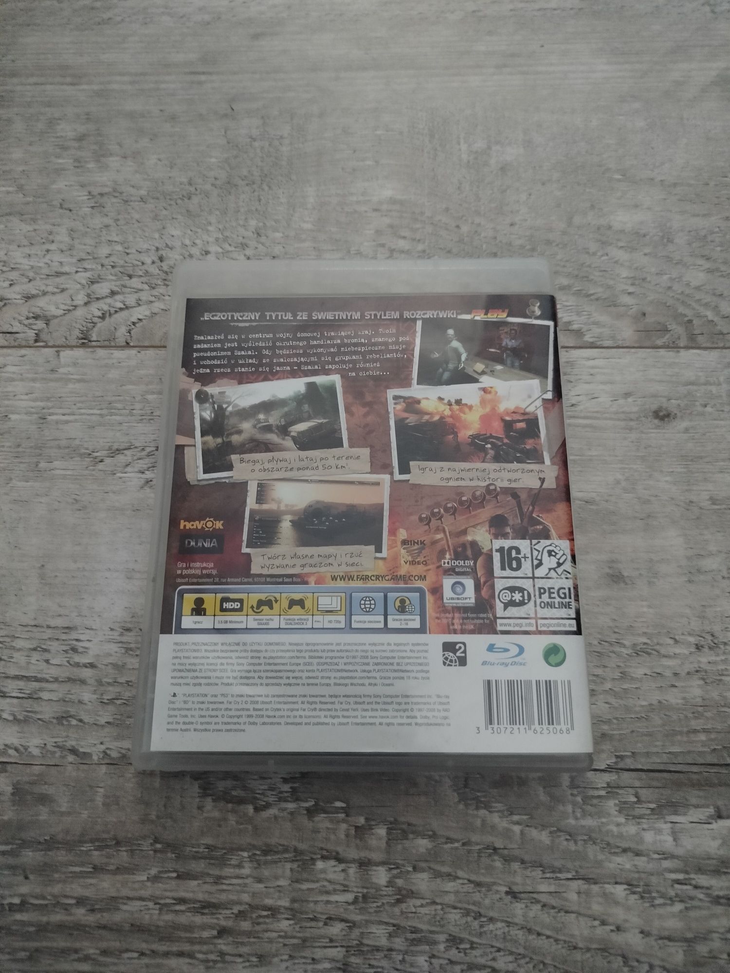 Gra far cry 2 ps3