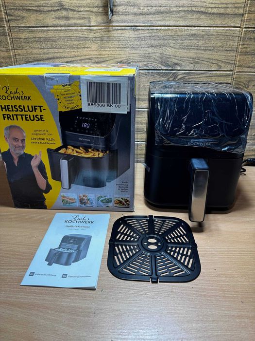 Цифрова аерофритюрниця об'ємом 4 літри з функцією таймера