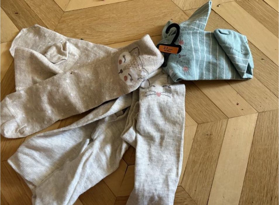 Новые колготы девочка поштучно George H&M нові колготки 1.5 2 3 4 5 6