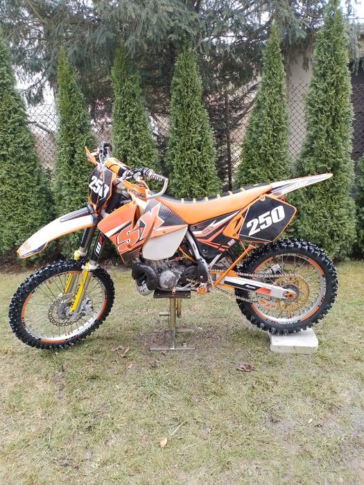 Zamiana ! Ktm sx 250  1998 doinwestowany .dwa komplety kół