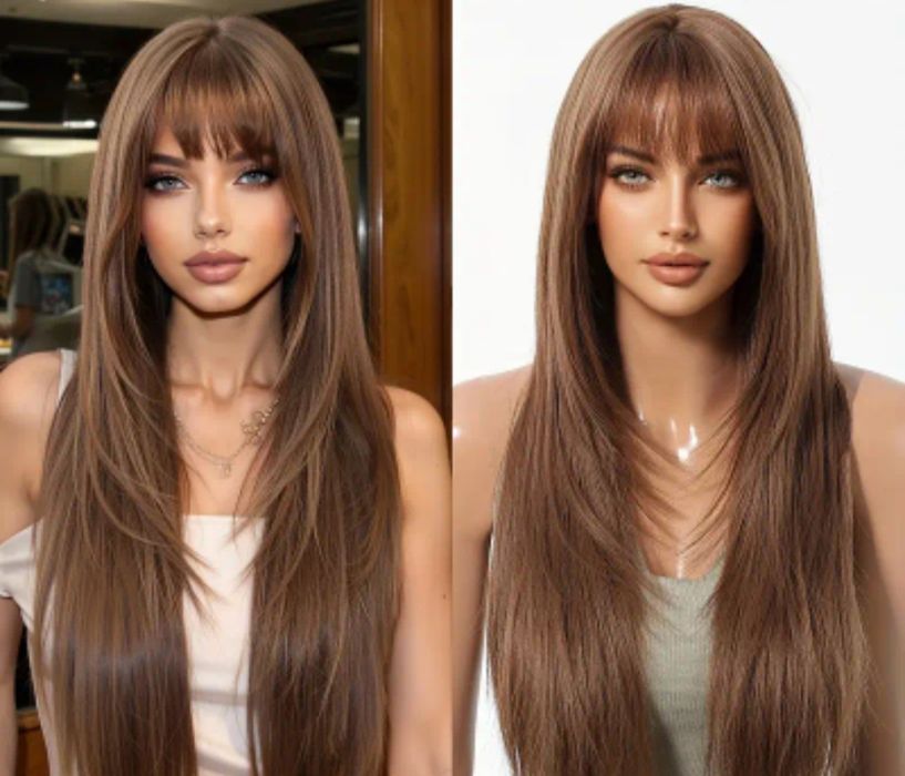 Peruca com franja-Vaz te surpreender