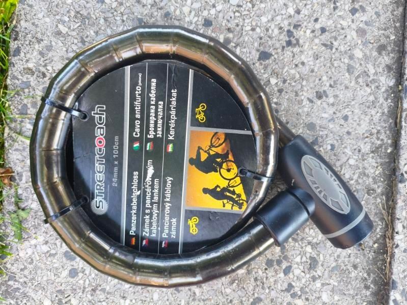 Pancerne zapięcie do roweru