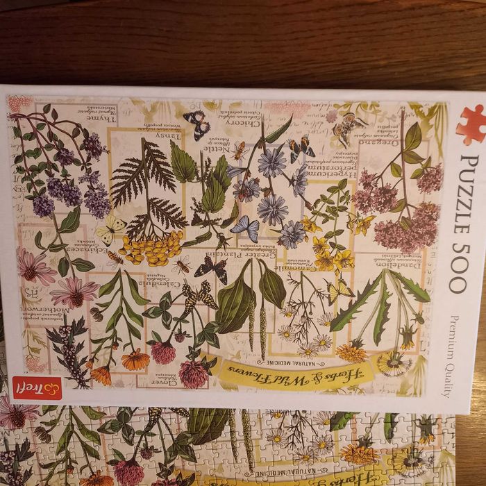 Puzzle 500 Trefl zioła lecznicze