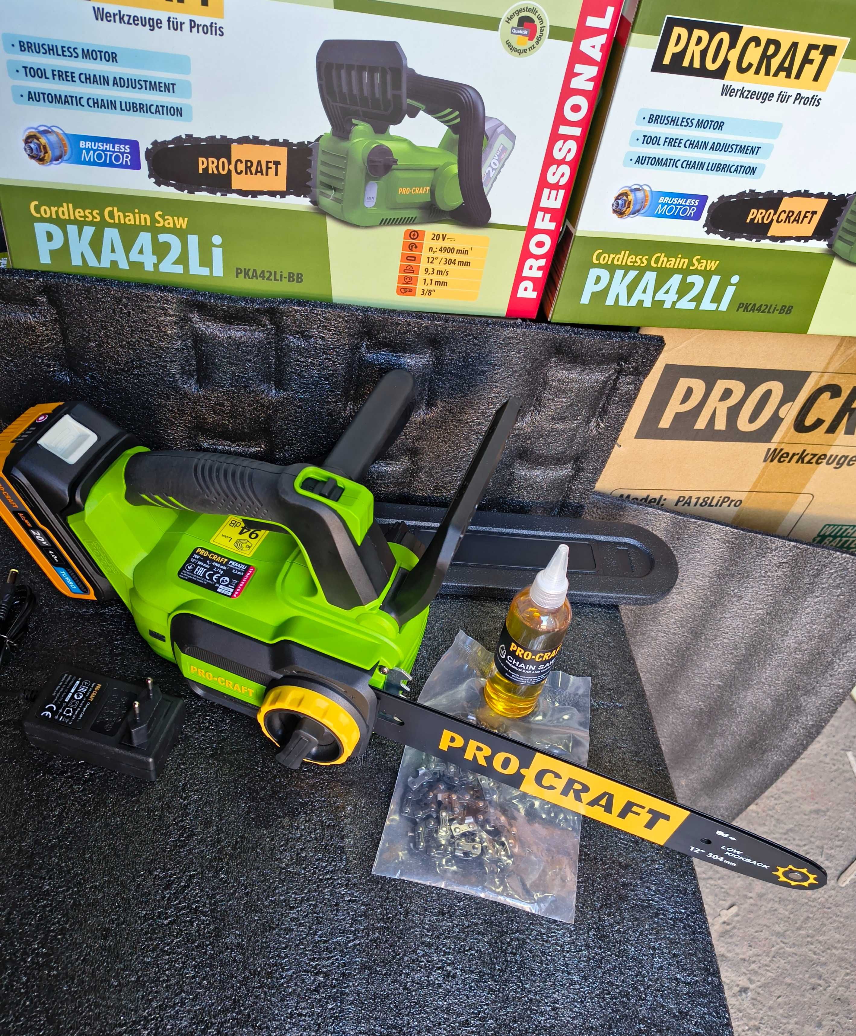 Акумуляторна пила Procraft Pka42Li
