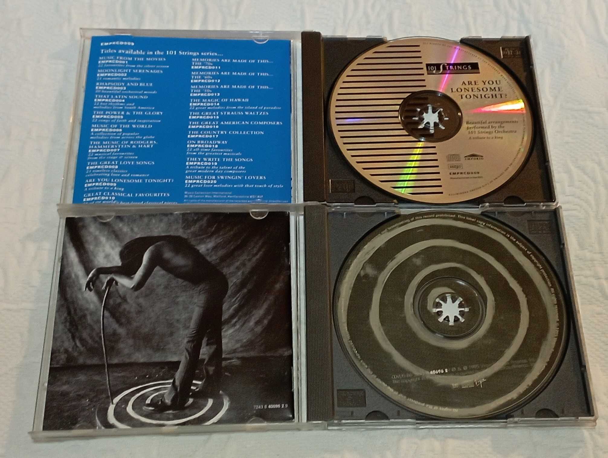 2 cds de musica : 101 strings e Lenny Kravitz
