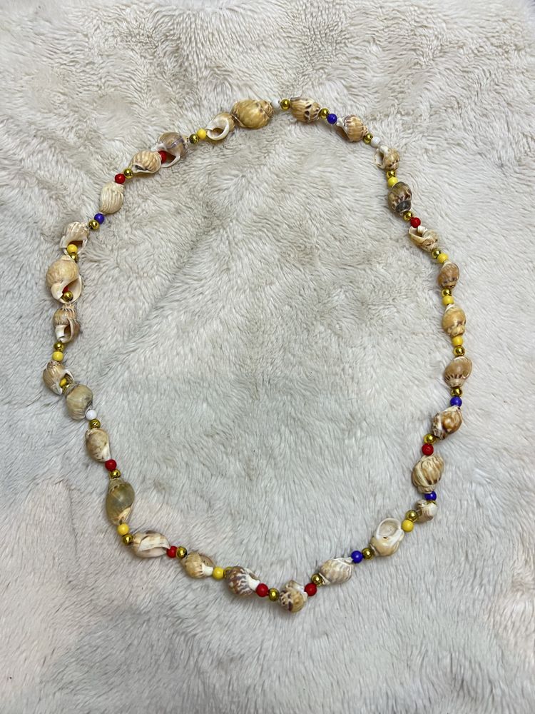 Naszyjnik muszle muszelki boho etno bohemian summer lato etniczny 26