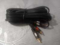 Kabel Jack 3.5mm x 2 RCA cinch