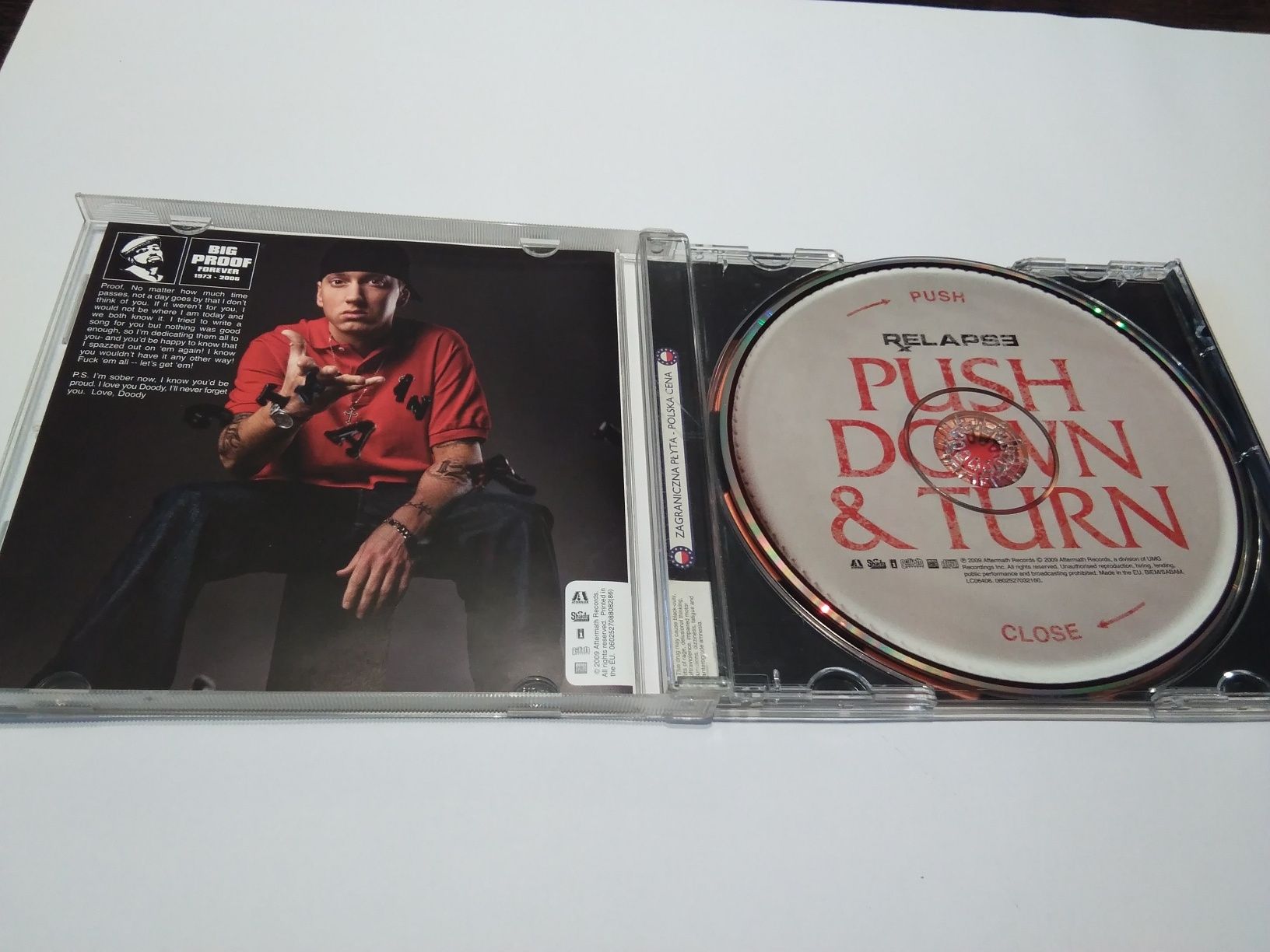 EMINEM Relapse płyta CD