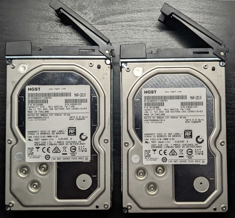 Serwer plików NAS QNAP TS-253A-16G Quad-Core 16GB RAM + Dyski 2 x HGST