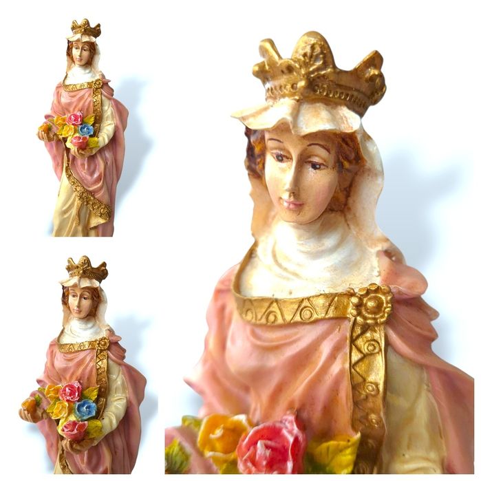 Rainha Santa Isabel - Marfinite (30 cm; 1,3 Kg)