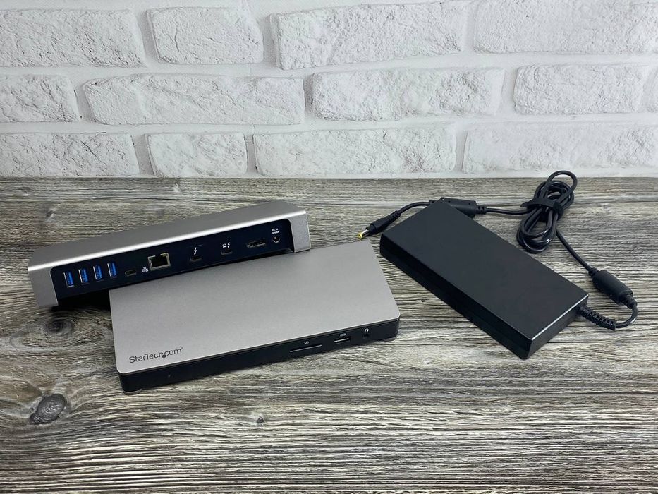 Док-станція STARTECH Thunderbolt 3 з підтримкою двох дисплеїв 4K