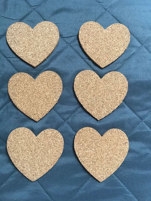 Podkładki pod kubek z korka NOWE