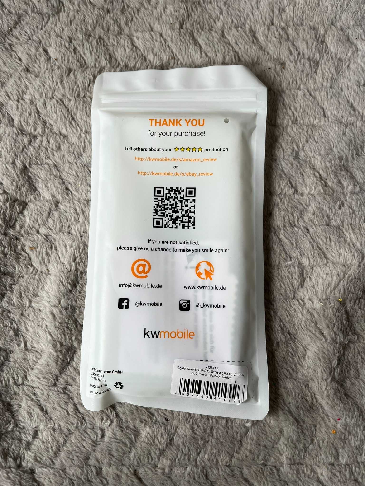 KWMOBILE Etui kompatybilne z SAMSUNG Galaxy J7 (2017)