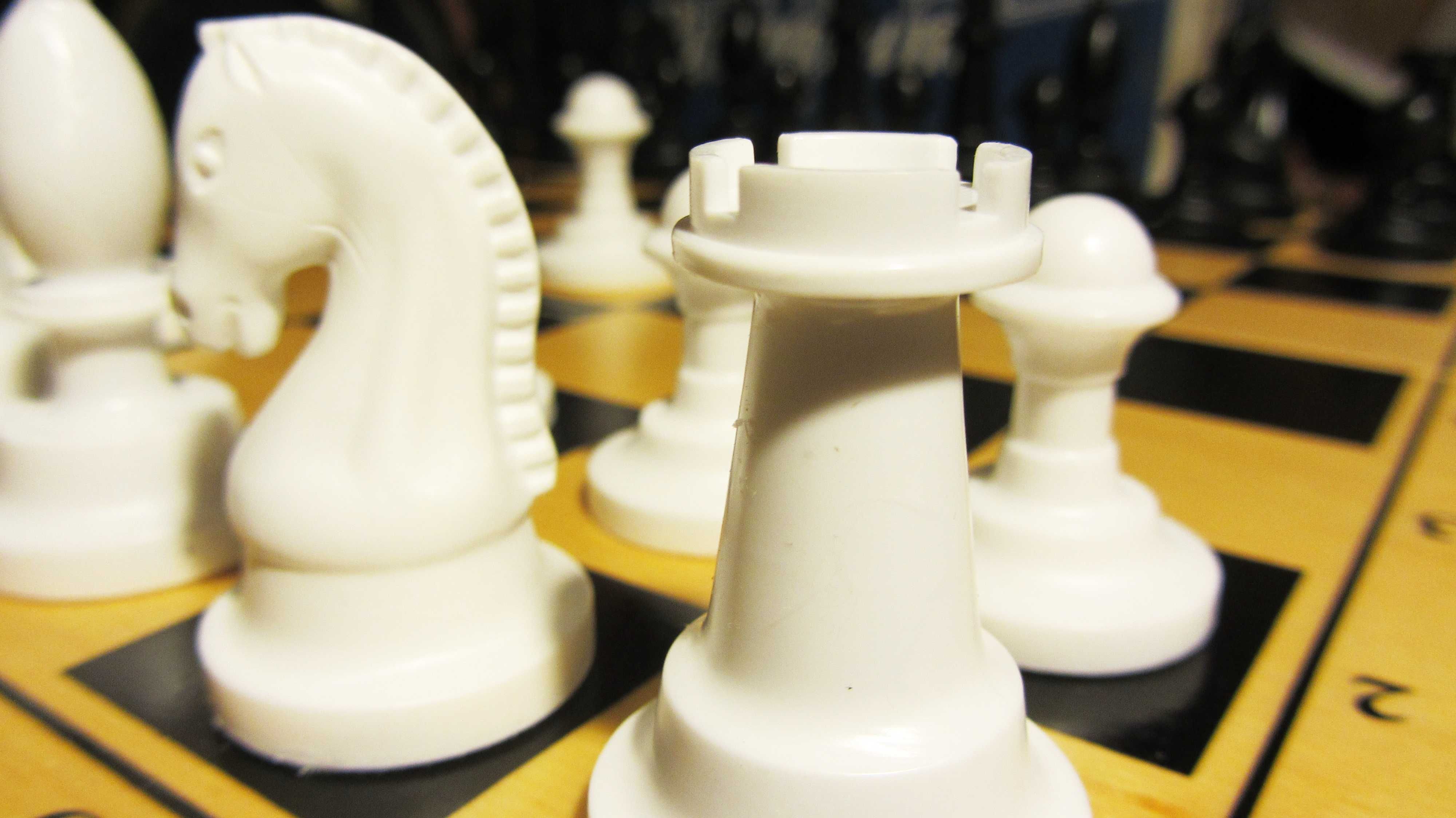 набор для игры в шахматы: доска и фигуры, хороший подарок ребенку