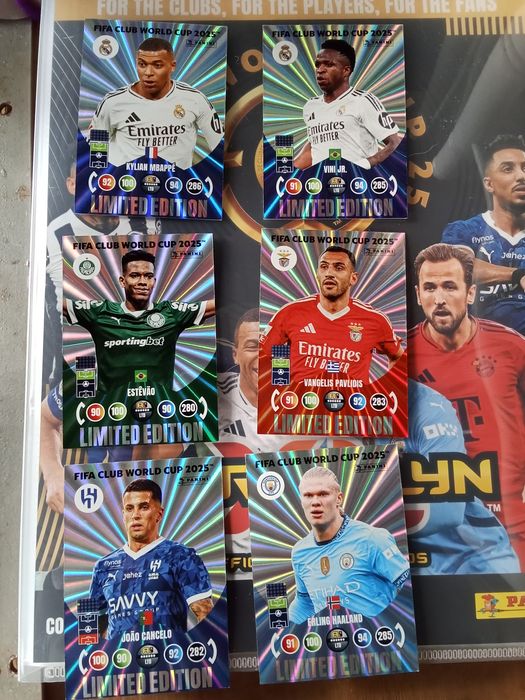 Vendo estes cards