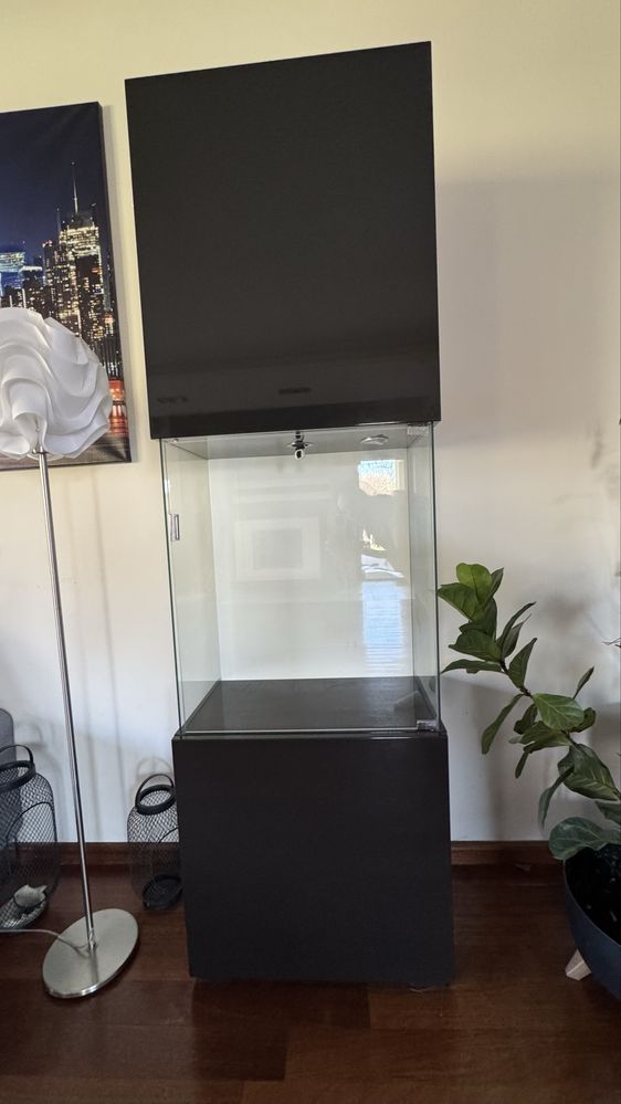 Witrynka mdf + szkło