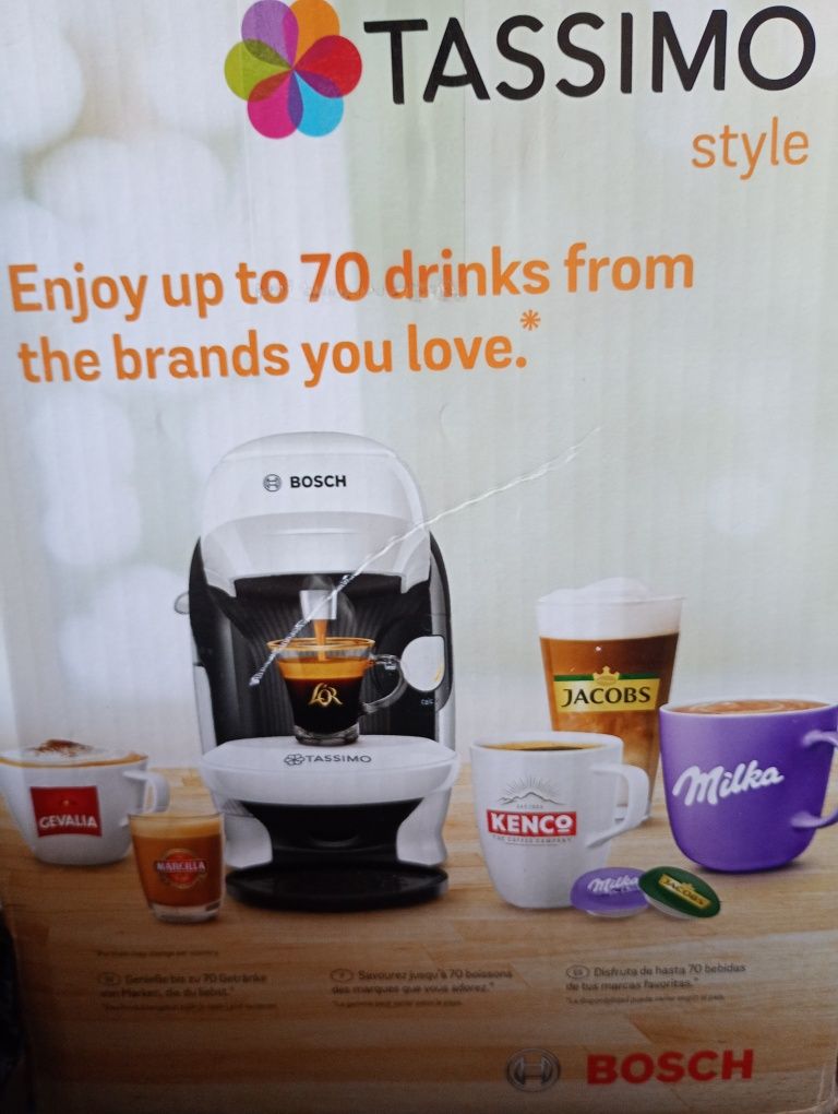 Express do kawy Bosch tassimo biały