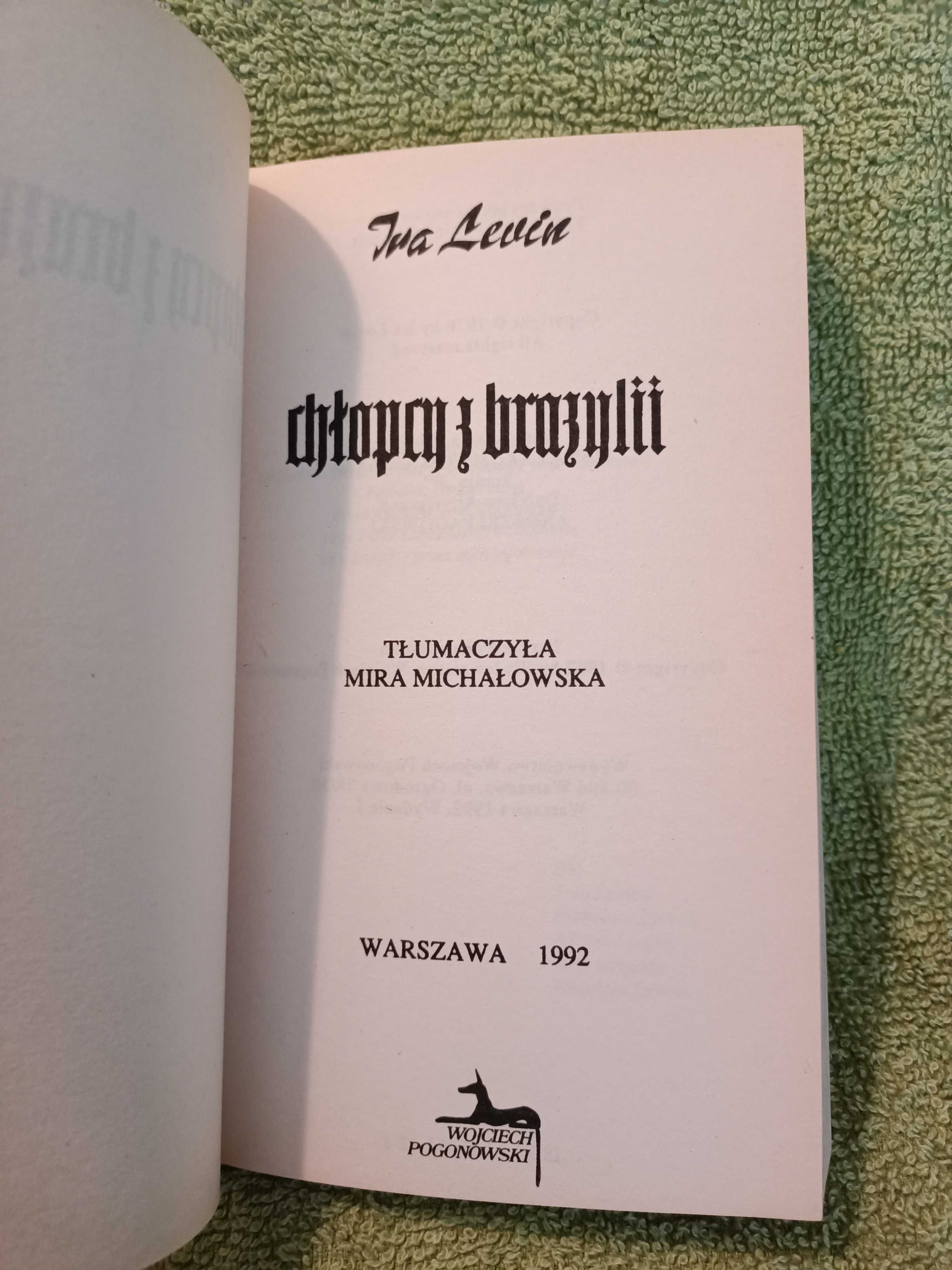 Chłopcy z Brazylii - Levin I.