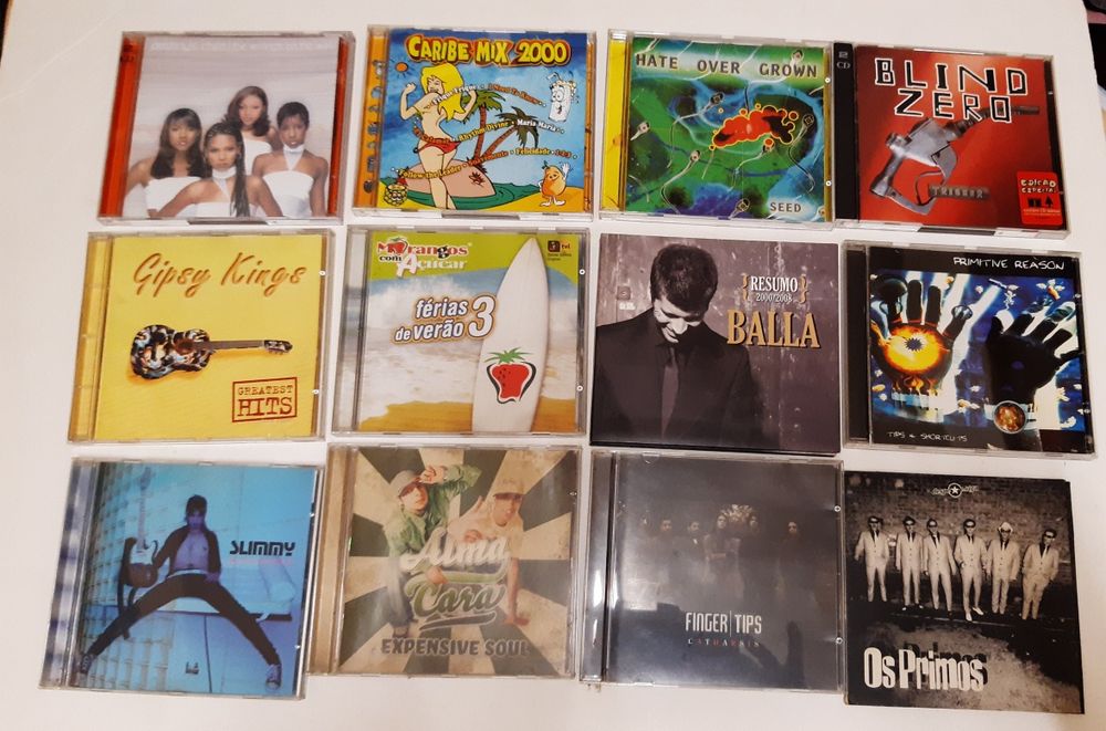 Cds pop rock anos 90/00