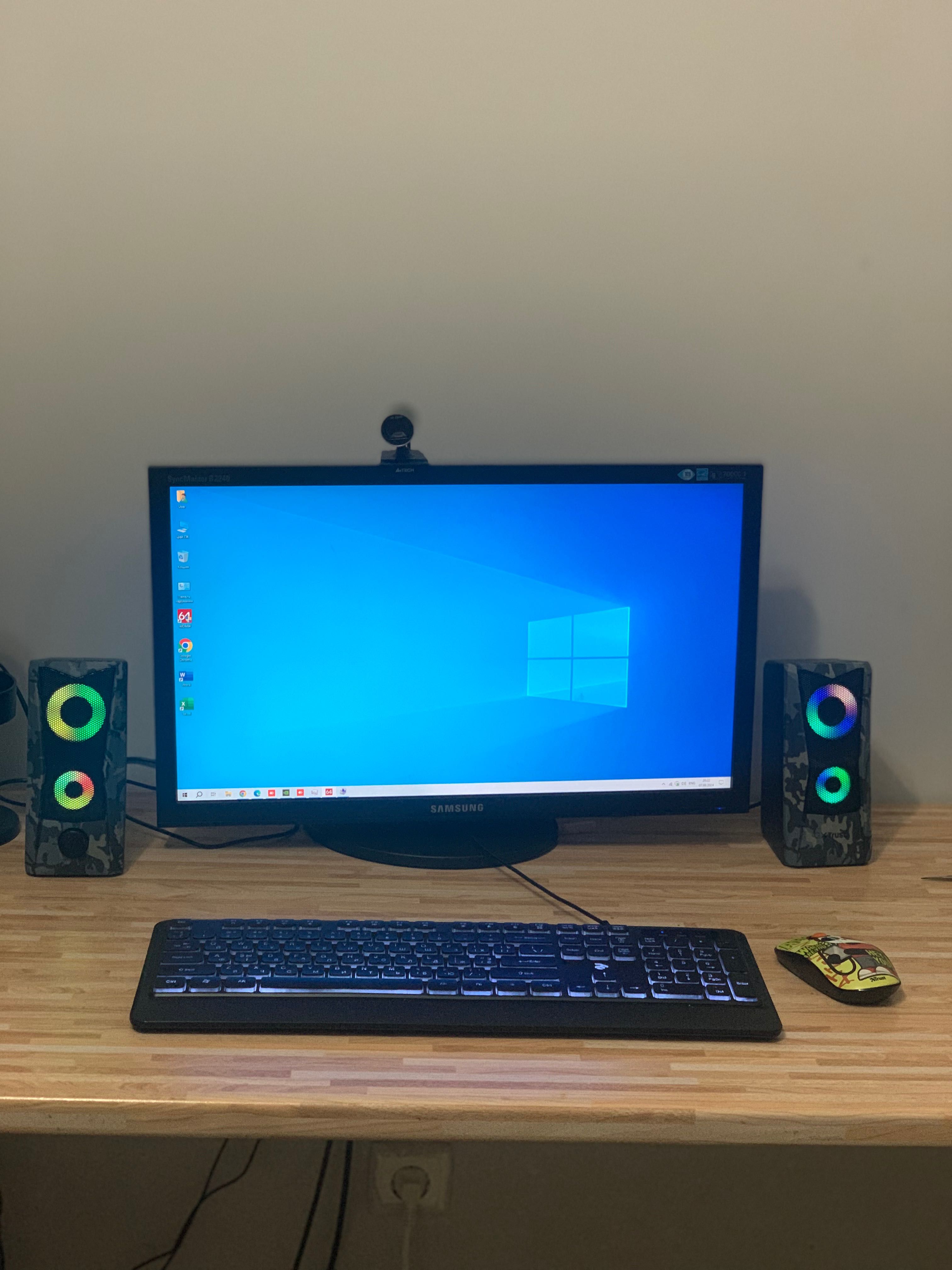 Ігровий ПК AMD FX-8320/ DDR3 16GB/ SSD 250GB + HDD 2TB/ GTX 1070 8GB