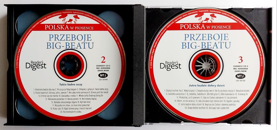 Polska W Piosence Przeboje Big Beatu 3CD 2009r Czerwone Gitary Niemen