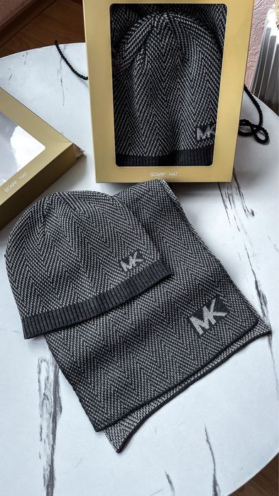 Michael kors шапка шарф подарунковий набір оригінал