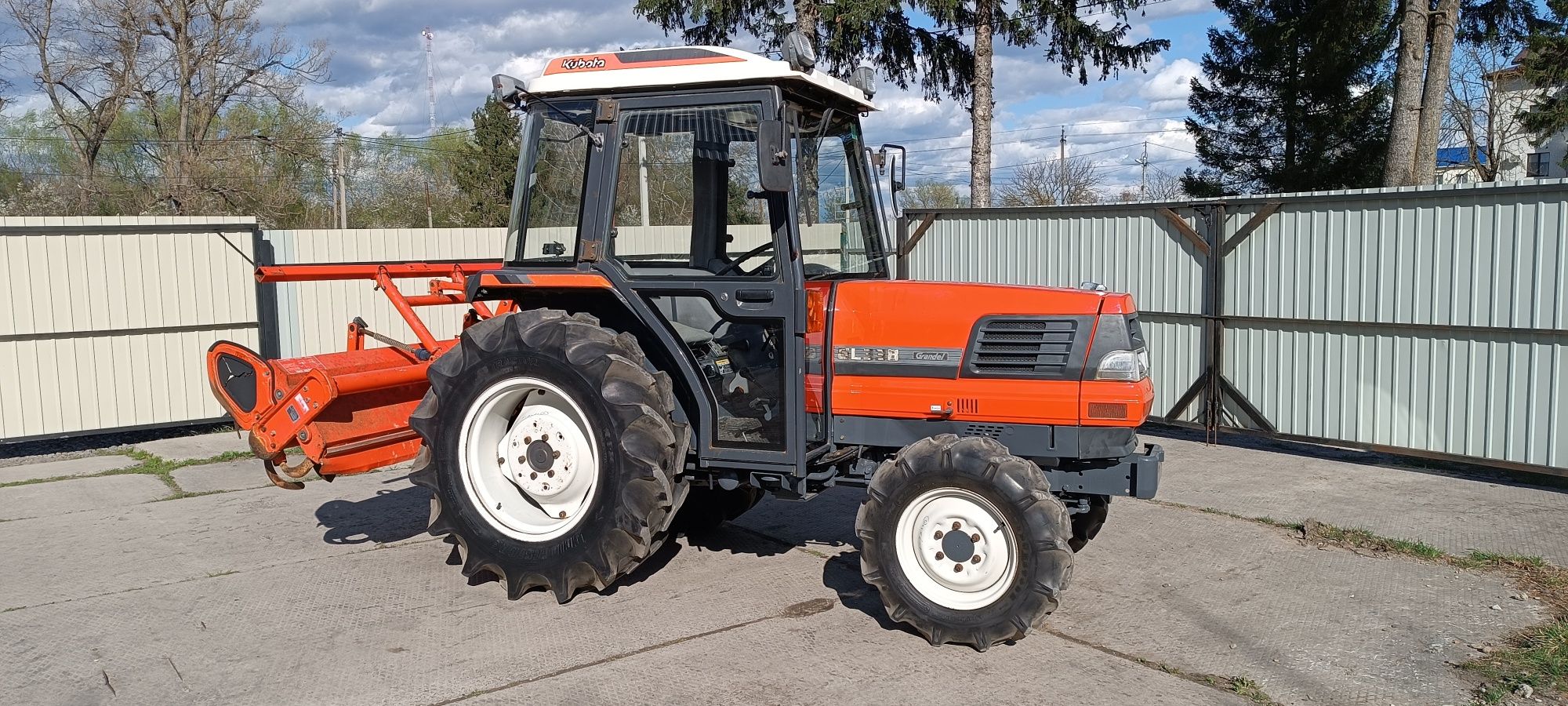 Японський мінітрактор.Трактор KUBOTA GL338.ШВИДКІСНИЙ.