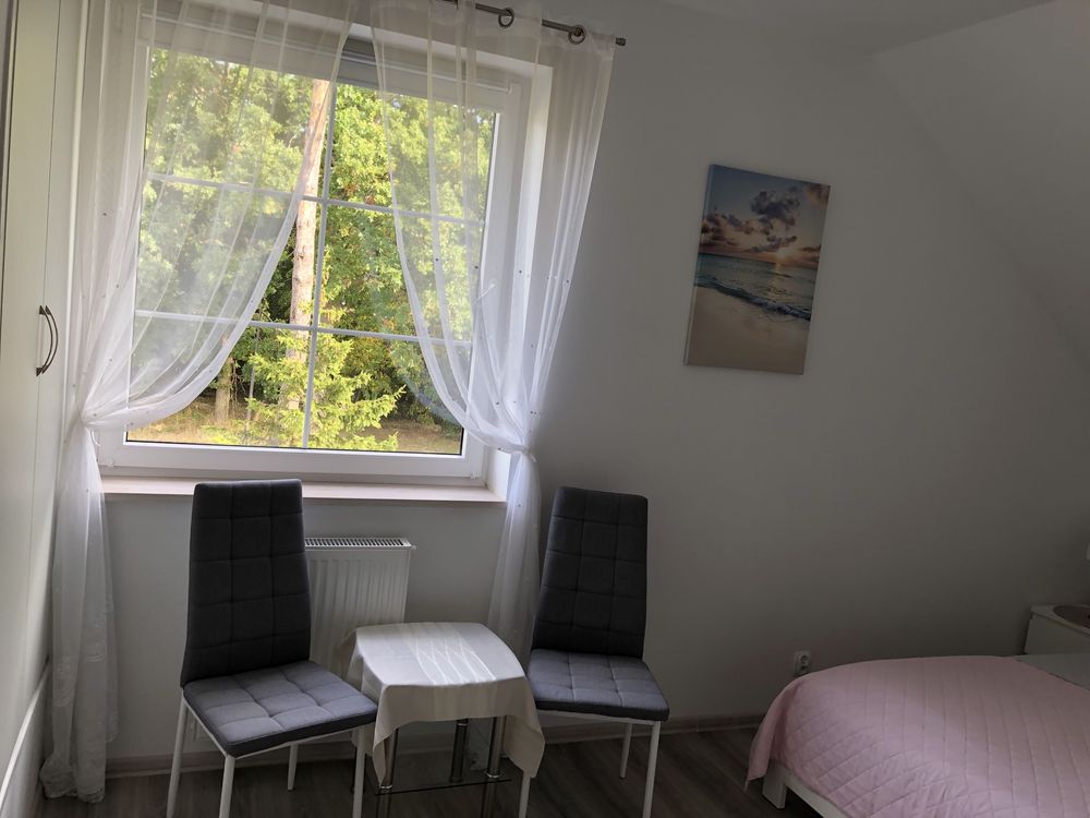 Apartamenty z własnym ogródkiem i tarasem, 200 m do plaży.