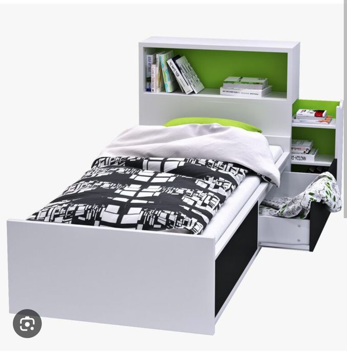 Łóżko z szufladami IKEA (flaxa)