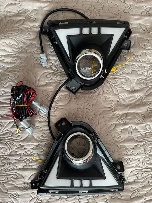 Lâmpadas LED diurnas de carro, Hyundai Accent Solaris