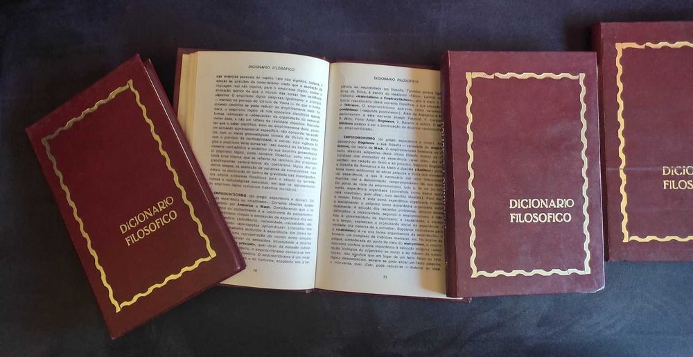 Conjunto de 5 Livros "Dicionário filosófico"