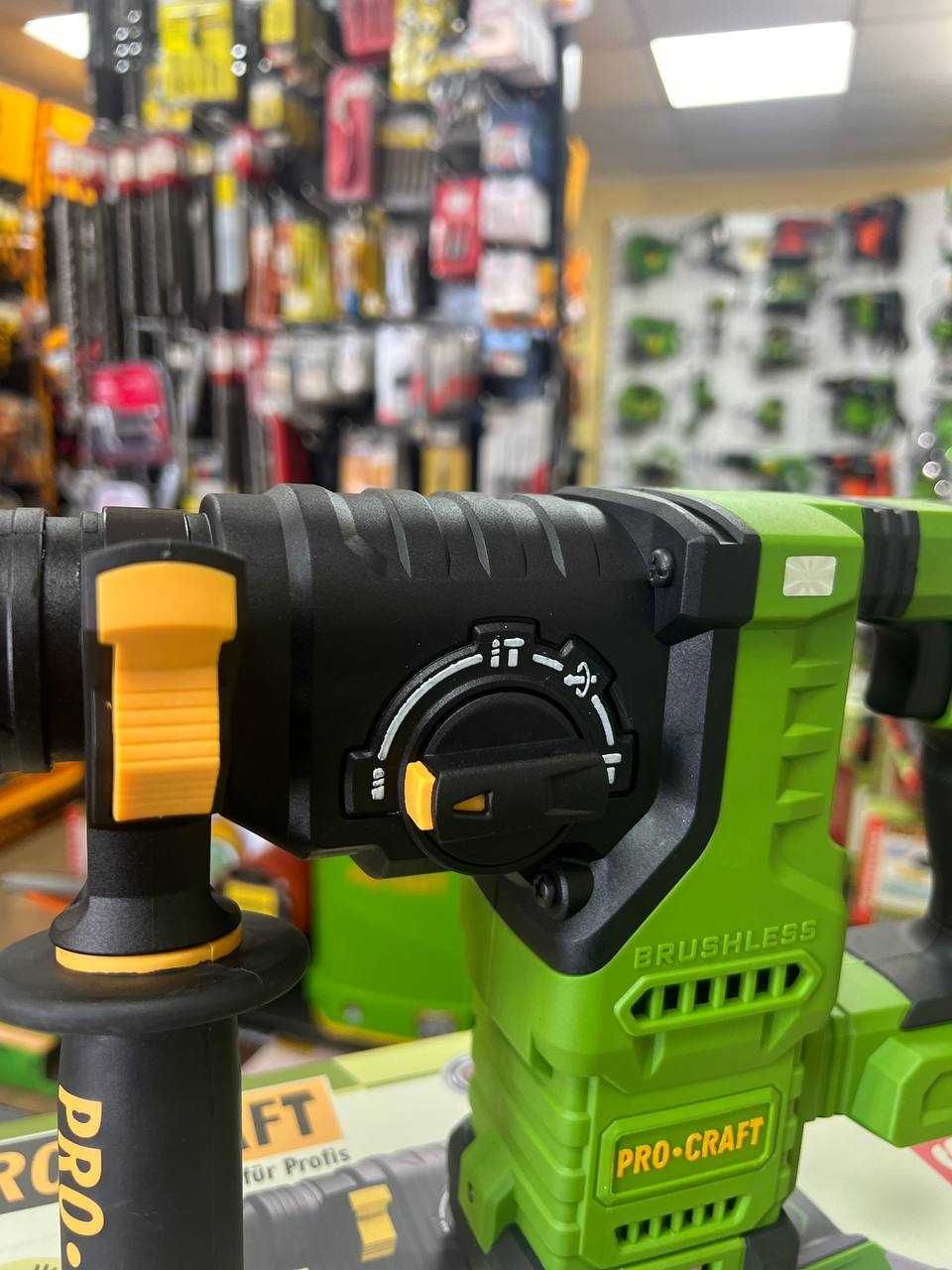 Акумуляторний безщітковий перфоратор перф  Procraft PHA30