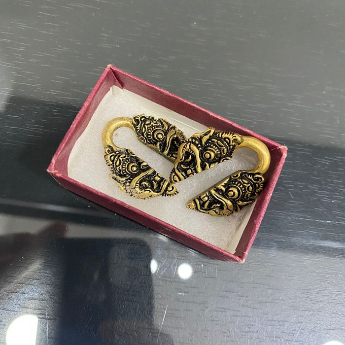 Unisex luxury ear stretcher plugs - handmade and signed by the artist