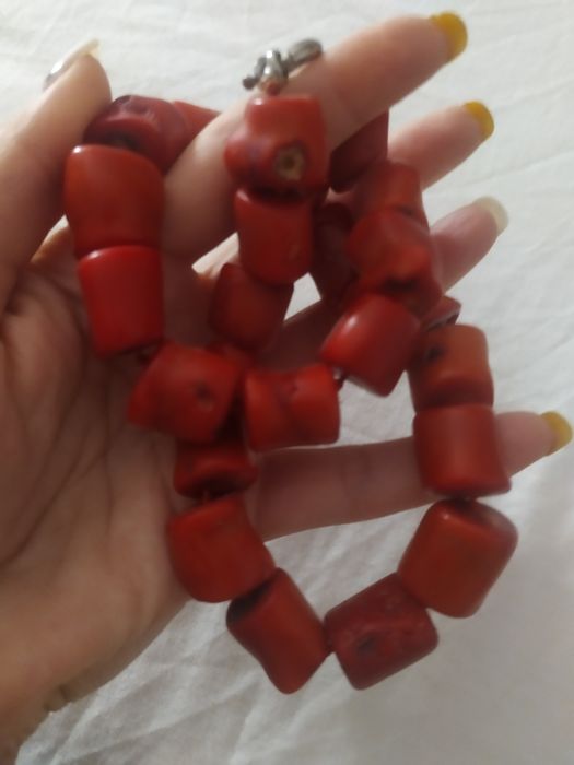 Буси, натуральний корал,Коралі,Намисто