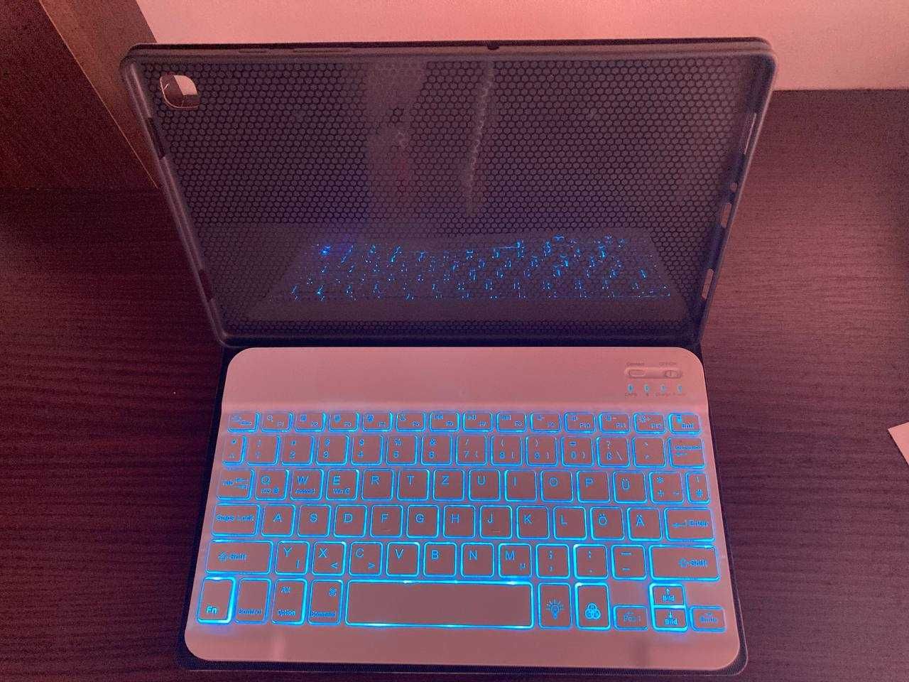 Чохол Jademall і клавіатура з підсвіткою Bluetooth