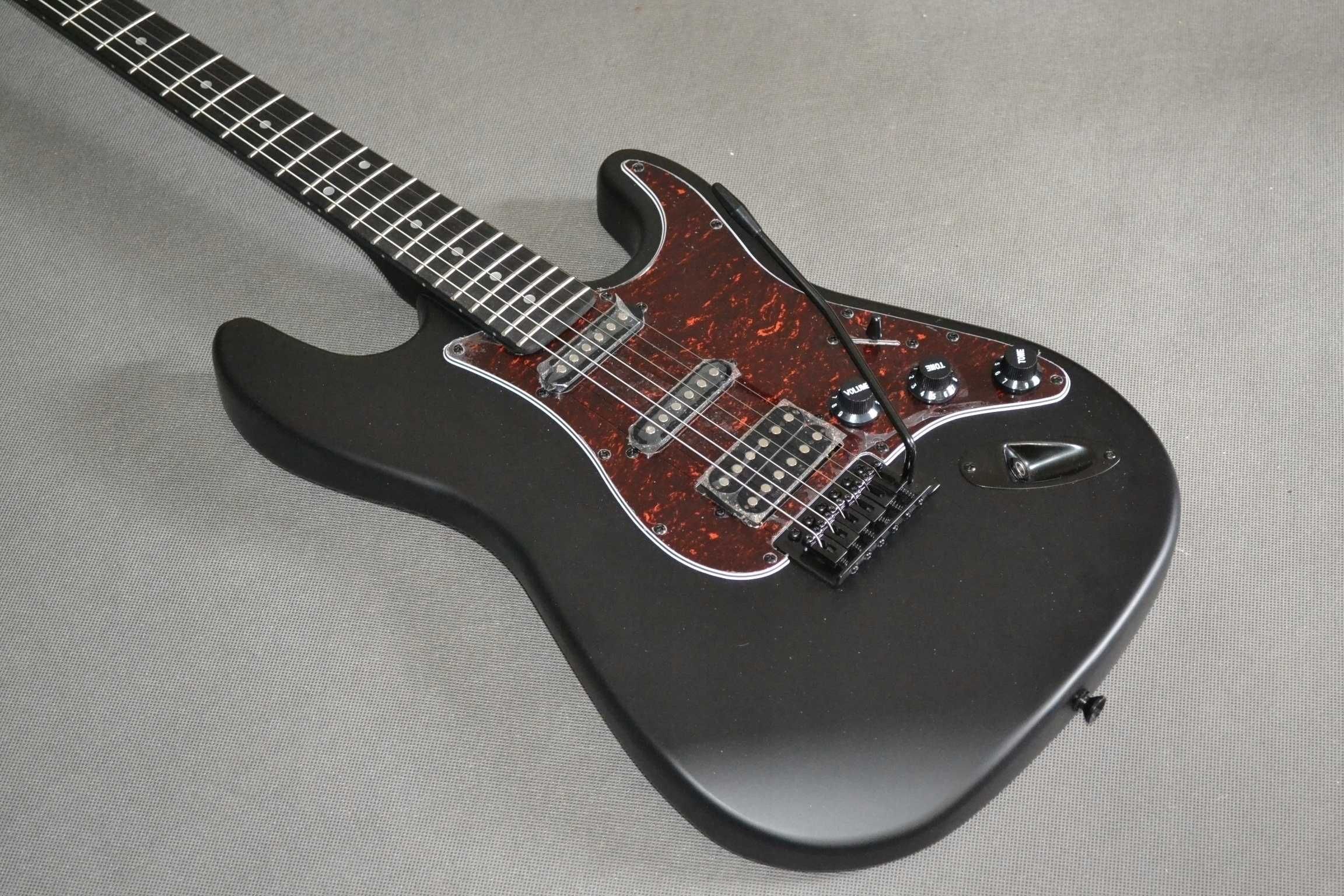 HARLEY BENTON ST-20HSS SBK nowa gitara stratocaster ustawiona lutniczo