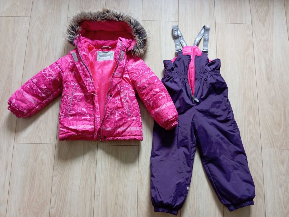 Lenne komplet kombinezon zimowy dla dziewczynki 110