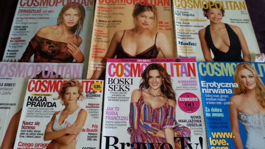 Cosmopolitan - od 1997 - 2016 Ambrosio, Aurelie, Judd  rarytas unikat