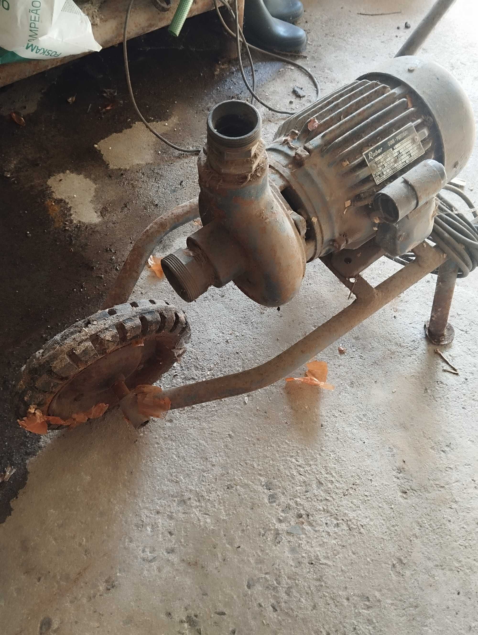 Motor rega com pinha para regar esvaziar esfoças etc.