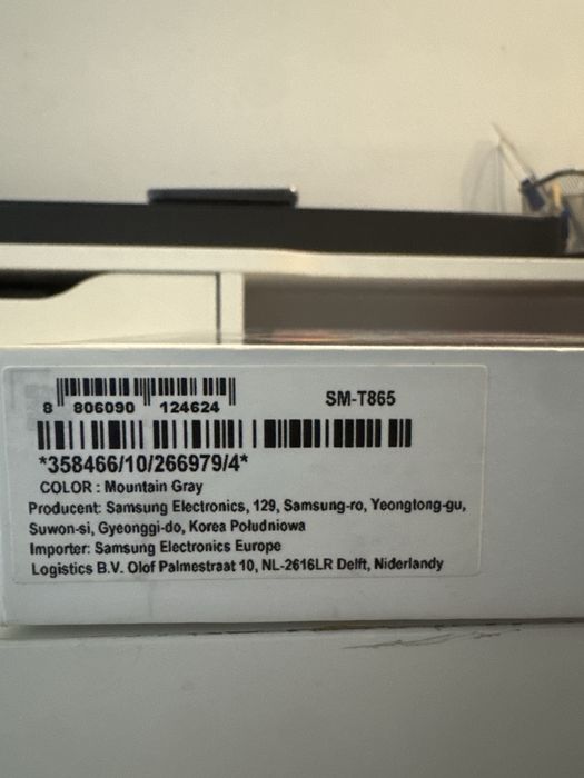 Samsung Galaxy Tab S6 wifi i SIM karta