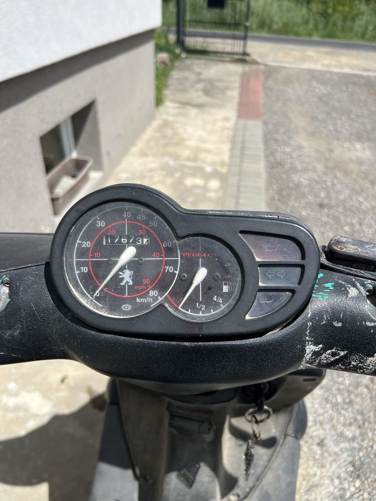 Peugeot TKR 50 swieże ubezpieczenie i przegląd