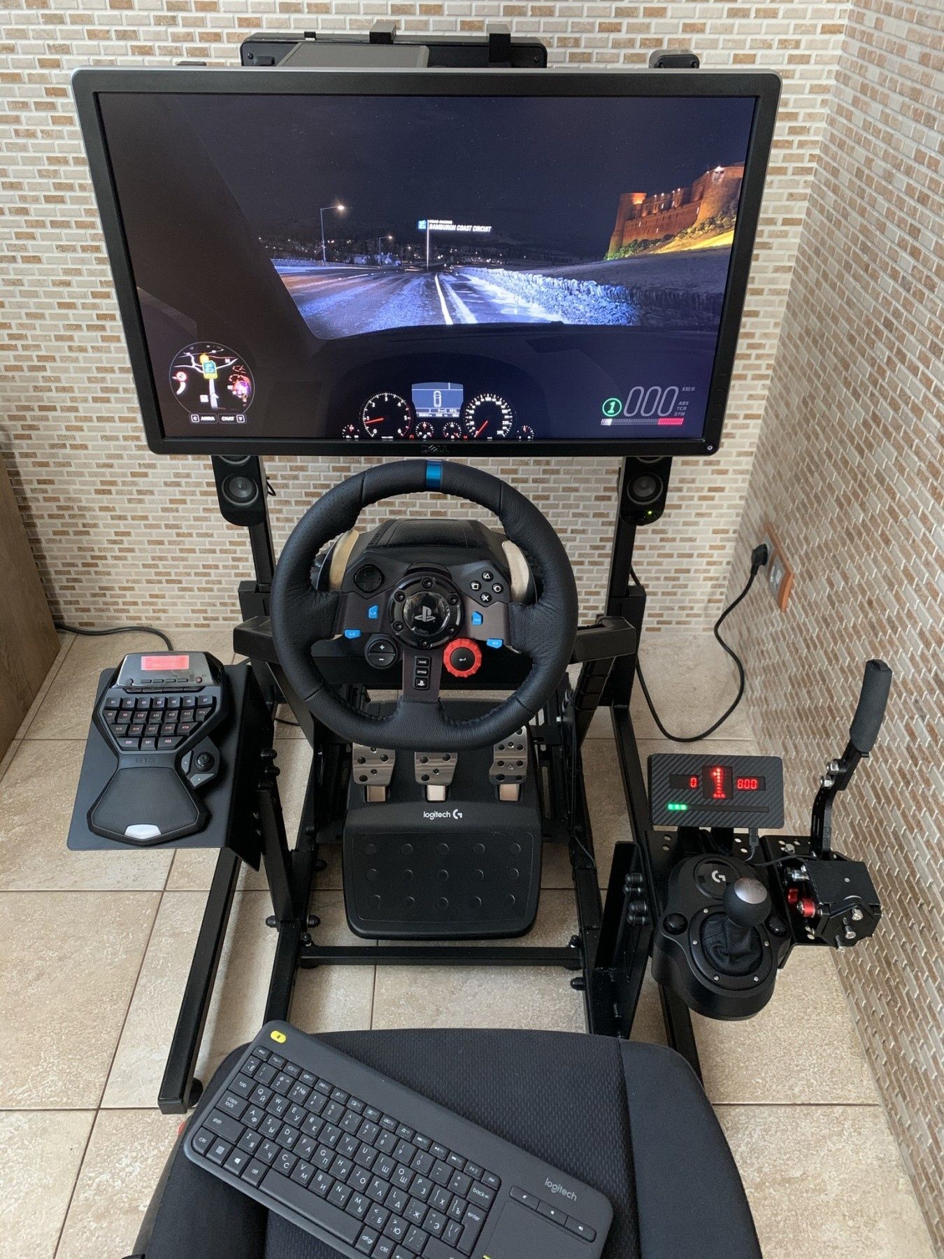 Автосимулятор, кокпіт/Logitech G25/G27/G29/G920/Fanatec/Thrustmaster