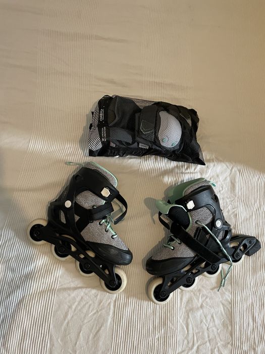 Patins em linha - como novos
